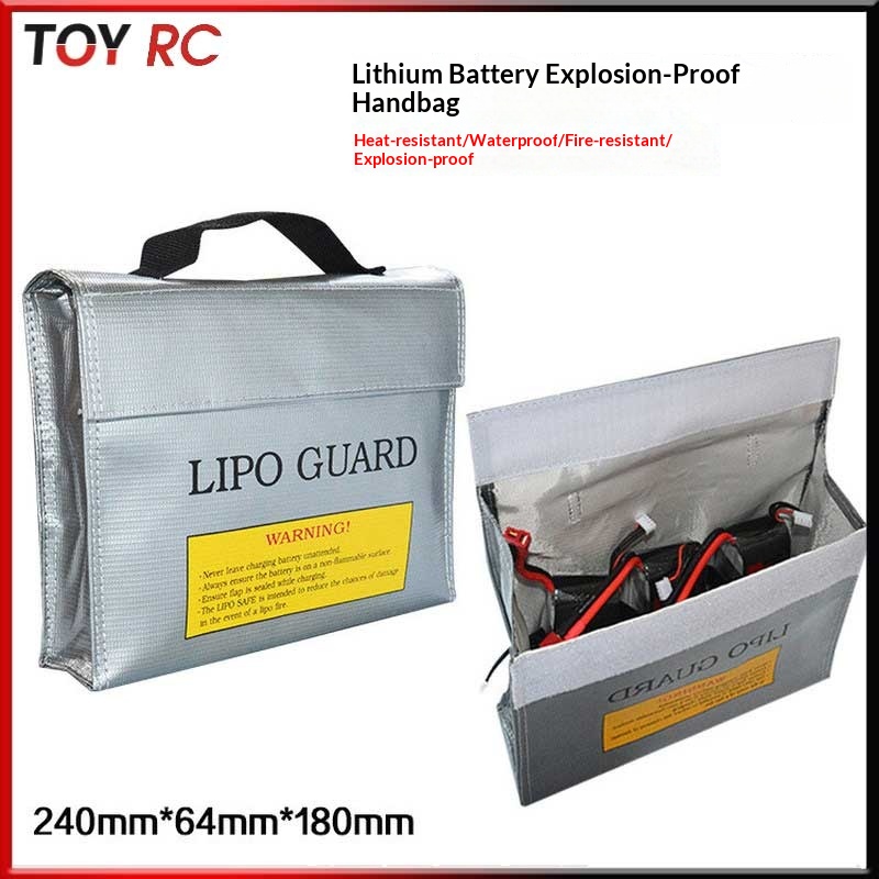 Drone Battery Bag - Огнестойкая сумка-чехол Lipo Guard для безопасного
